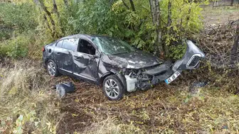 Bingöl-Erzurum karayolunda trafik kazası: 2 yaralı
