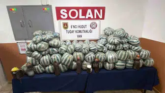 Van hudut hattında 516 bin 727 gram uyuşturucu madde ele geçirildi