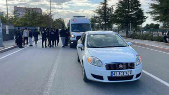 Karaman'da yaya geçidinde motosiklet kazası: Bir yaralı