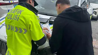 Başakşehir'de tehlikeli şerit değiştiren sürücüye 10 bin lira ceza