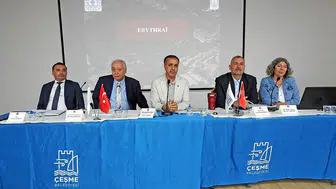 Çeşme'nin binlerce yıllık arkeolojik mirası Kültür Yolu Festivali'nde ele alındı