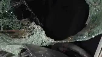Bingöl’de otomobil ineğe çarptı: 4 kişi yaralandı