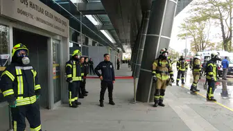 Çanakkale Havalimanı'nda nefes kesen KBRN tatbikatı