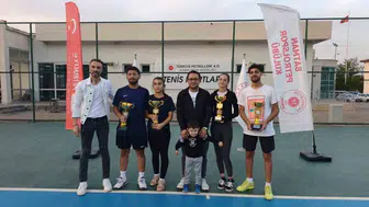 Batman’da amatör spor haftası tenis turnuvası sona erdi