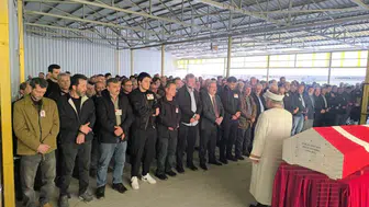 Kanser tedavisi gören polis memuru Hakan Göçmez memleketi Samsun'da son yolculuğuna uğurlandı