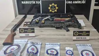 Mersin'deki uyuşturucu operasyonunda 14 kişi tutuklandı