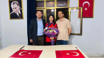 Fekeli milli güreşçi Damla Ünal Avrupa ikincisi oldu