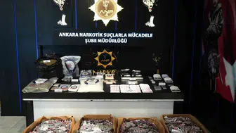 Ankara'da son bir haftada 69 zehir taciri tutuklandı: 614 bini aşkın sentetik ecza ele geçirildi
