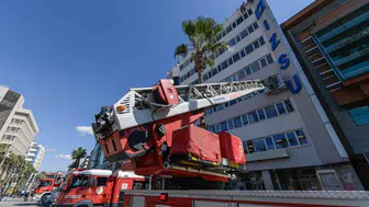 İzmir itfaiyesi, gerçek olaylara tatbikatlarla hazırlanıyor