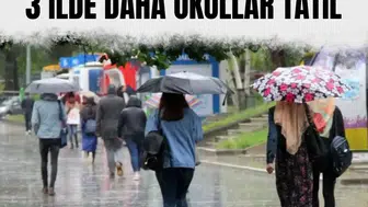 Kocaeli, Sakarya ve Yalova'da olumsuz hava nedeniyle okullar tatil edildi
