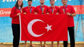 Türkiye milli takımı, Air Badminton’da Avrupa ikincisi oldu