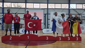 Samsunsporlu Yağmur Tosun Avrupa bocce şampiyonu oldu