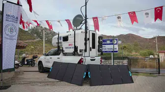 Muğla Büyükşehir Belediyesi'nden Mobil Afet Haberleşme Sistemi