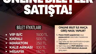 Elazığspor - Arnavutköy Belediyespor Maçının Biletleri Satışta