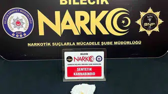 Bilecik'te polis ekipleri uyuşturucu ele geçirdi