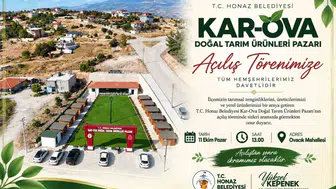 Honaz'da kadın üreticilerin işlettiği Kar-Ova tesisleri açılıyor