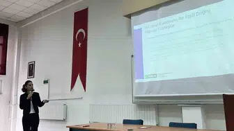 Hisarcık MYO’da öğrencilere bağımlılık farkındalığı eğitimi verildi