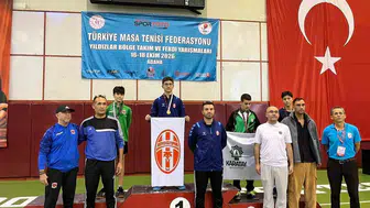 Köyceğizli masa tenisi sporcuları Adana'dan madalyalarla döndü