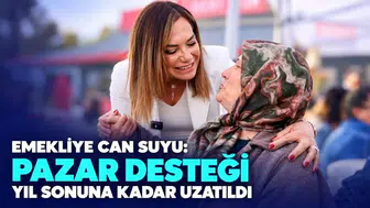 Emeklilere aylık bin 750 TL pazar desteği yıl sonuna kadar uzatıldı