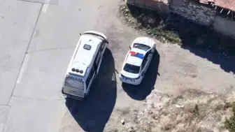 Ara sokaklara kaçtı, dron ile yakalandı: 11 bin 629 lira ceza