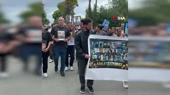 Girne’deki Filo Jet faciasında aileler protesto düzenledi