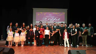 Turhal Belediyesi Konservatuvarı ikinci kuruluş yıl dönümünü konserle kutladı