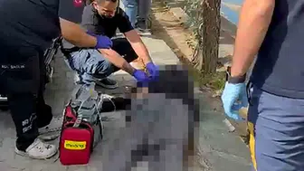 Dengesini kaybeden 85 yaşındaki adam başına çarparak öldü