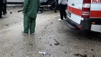 Bursa'da yağış nedeniyle kayganlaşan yolda zincirleme kaza: 5 yaralı