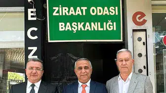 İbrahim Sağlam, Araban Ziraat Odasına ziyarette bulundu