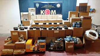 Bursa'da merdiven altı tütün operasyonu: 4 şüpheli yakalandı