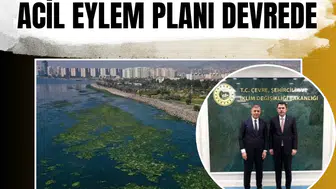 Murat Kurum ile Cemil Tugay İzmir Körfezi için buluştu