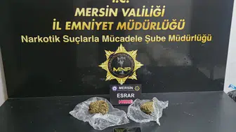Mersin'de uyuşturucu operasyonu: 2 şüpheli tutuklandı