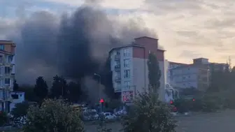 Arnavutköy'deki restoranda çıkan yangın paniğe yol açtı