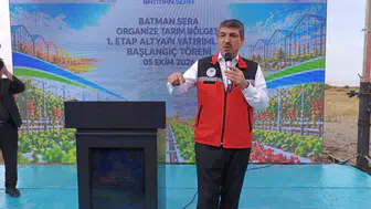 Nasıroğlu, Batman'ın tarım ve ihracat kapasitesini büyüteceğiz dedi