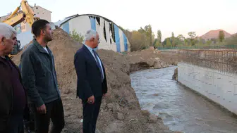 Oltu'da trafik yükünü hafifletecek köprülerin inşası başladı