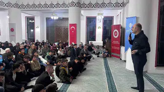 Doğanşehir'de cami-aile buluşması: Uzmanlar birçok alanda bilgilendirdi