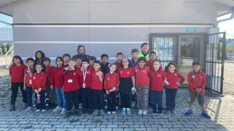 Bolu'da jandarma ekipleri miniklere trafik eğitimi verdi