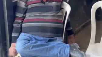 LPG sızıntısına rağmen sigara ile dolaşan vatandaşın rahatlığı dikkat çekti