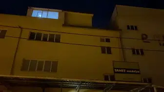 İnegöl'de asansör boşluğuna düşen işçi ağır yaralandı