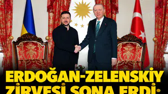 Erdoğan-Zelenskiy zirvesi sona erdi! Gündemde savaşın geleceği ve Karadeniz var