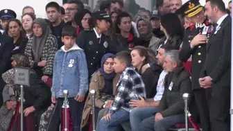 Şehit polis ahmet türkoğlu için ankara emniyetinde tören düzenlendi