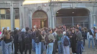 Belçika'da öğrenci protestoları sürerken savcılık harekete geçti