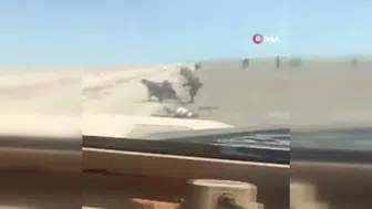 Yemen hükümet güçleri teslim olan Husi güçlerini zırhlı araçla ezdi