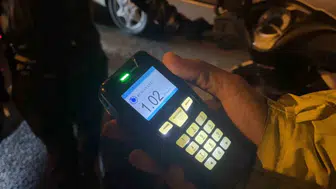 Alkollü motosiklet sürücüsüne 235 bin lira ceza ve ehliyet iptali