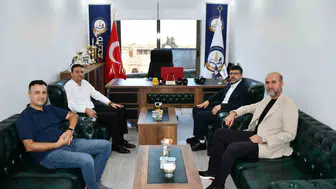 Nusaybin Kaymakamı Gürsel Temurci, gazetecilerle buluştu