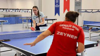 Niğde’de amatör spor haftasında masa tenisi heyecanı başlıyor