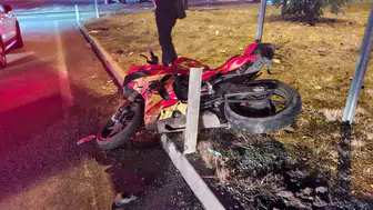 Bingöl'de otomobil ile motosiklet çarpıştı, 2 kişi yaralandı