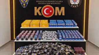 Sakarya’da gümrük kaçağı binlerce paket sigara ele geçirildi