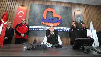 Balıkesir'de Afet Koordinasyon Merkezi hizmete açıldı