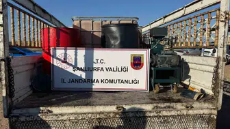 Viranşehir'de jandarmadan kaçak akaryakıt operasyonu: 650 litre ele geçirildi